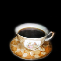 Чашечка ароматного кофе