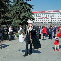 В городе праздник