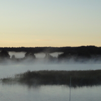 Туманное утро Онеги