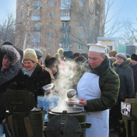 За бесплатной кашей