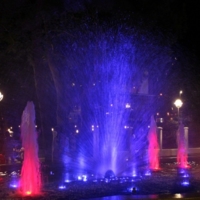 Цветной фонтан
