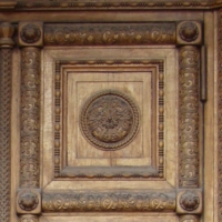 фрагмент двери