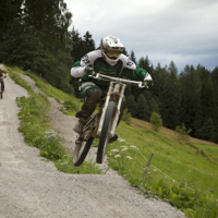 Mountain racing.