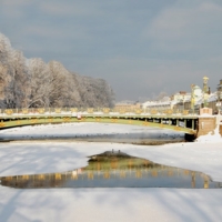 Мост через Фонтанку.