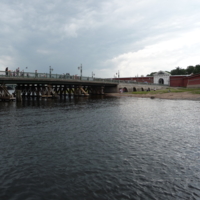 Мост в Петропавловскую крепость