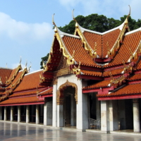 Бангкок. Мраморный храм. 