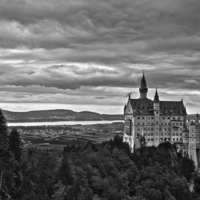 Schloß Neuschwanstein.