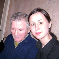 Внучка с дедом