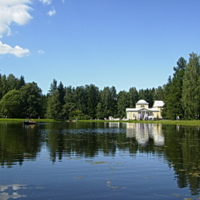 Пруд в Павловске