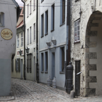 Улица в средневековье