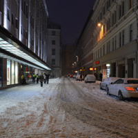 В последний снегопад