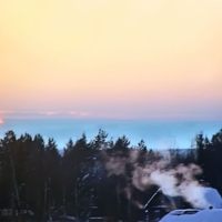 Деревенское утро