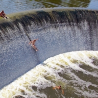 Деревенский аква-парк.