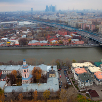 Москва с птичьего полета