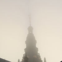 Туманное утро в Фредериксберге