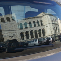 "Коновязь" у старого монастыря