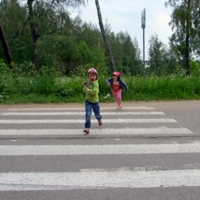 Вперёд, только  по белым ...