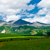 Облака над горами