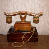 Деревянный "телефон"