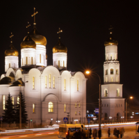 Перед рождественской службой