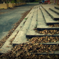 Осень прошла по ступенькам...