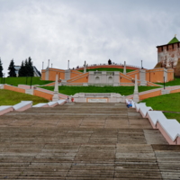 Чкаловская лестница.