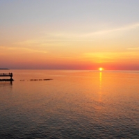 Тёплый вечер.