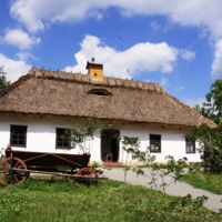 Старый украинский дворик