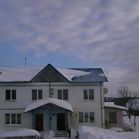 Старый дом-зимой
