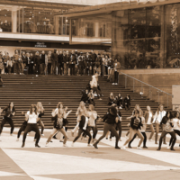 ФлешМоб в Стокгольме.