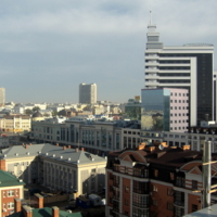 Вид с крыши отеля "Биляр"