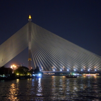 Мост Рамы IX  в  Бангкоке