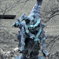 Статуя дракона~ Гданьск~