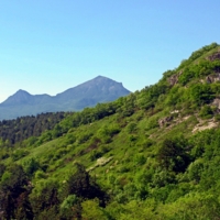 В.И. Ленин на горах Кавказа.