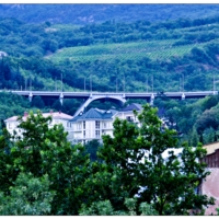 Крым. Гурзуфский мост.