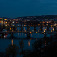 Ночь в Праге...