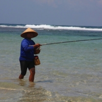 Балийский рыбак. 