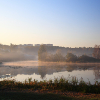 Осеннее утро.