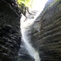 Водопад в ущелье Джегош