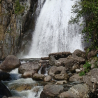 Водопад Корбу на Алтае