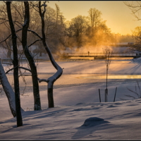 Морозное утро