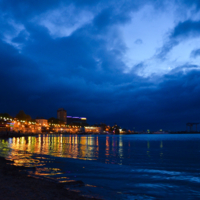 Ночная Анапа