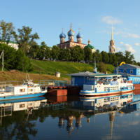 На реке Трубеж.