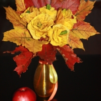 Натюрморт с яблоком.