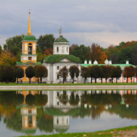 Осень в Кусково.
