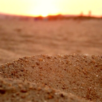 Песчаные  барханы в миниатюре