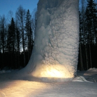 Зимний фонтан.