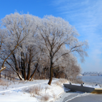 Крещенский мороз.