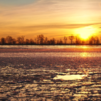 Первый лёд.