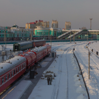 на запасном пути